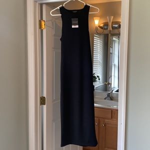 Topshop black, midi dress